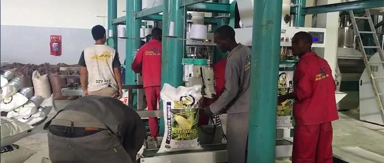 Zambia Maize Flour Mill Maize Milling Plant