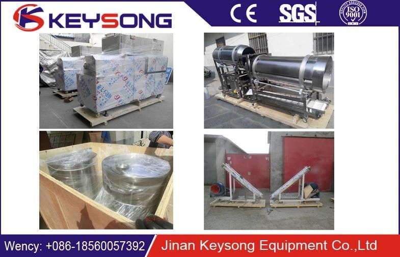 Puffed Core Filling Snack Food Extruder Making Machine with 5 Star Service Good Quality