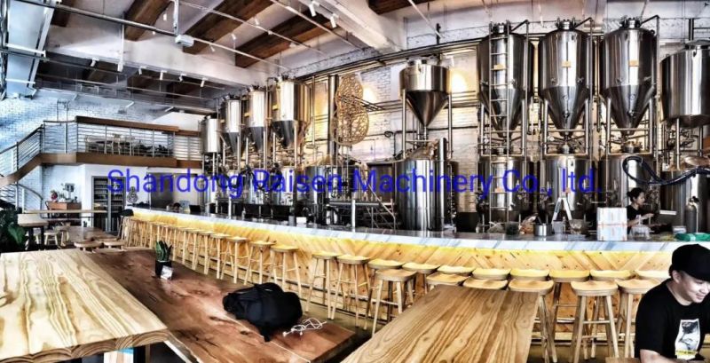 Brewey Equipment Brewhouse 100L 200L 300L 500L 1000L Stainless Steel Conical Beer for Fermenter for Brewery