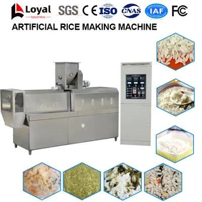 China Factory Fortificate Rice Process Extruder Machinery Process Line/Raw Basmati ...