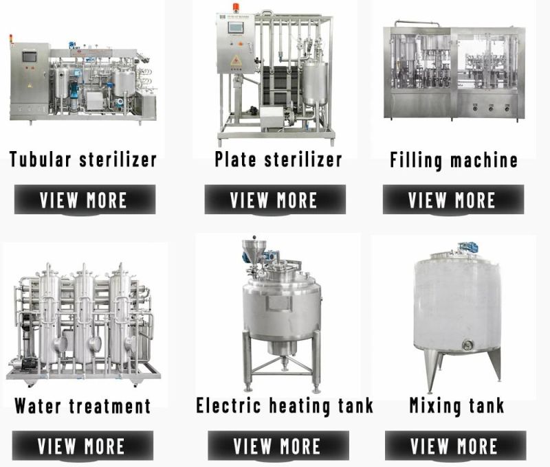 Small and Industrial Milk Juice Beverage Uht Sterilizer Automatic Sterilizing Machine Equipment