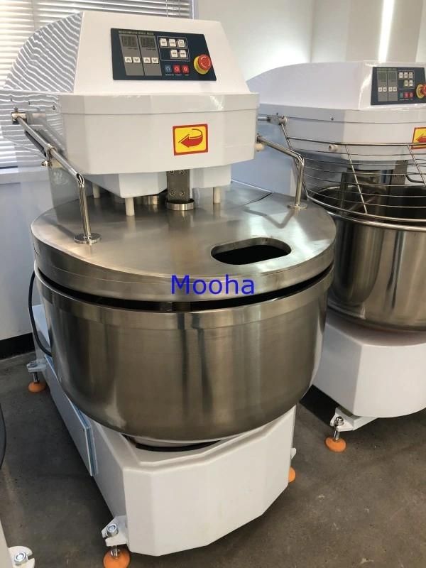 Commerical Bakery Spiral Flour Kneading Machine Dough Kneader Dough Mixing Equipment