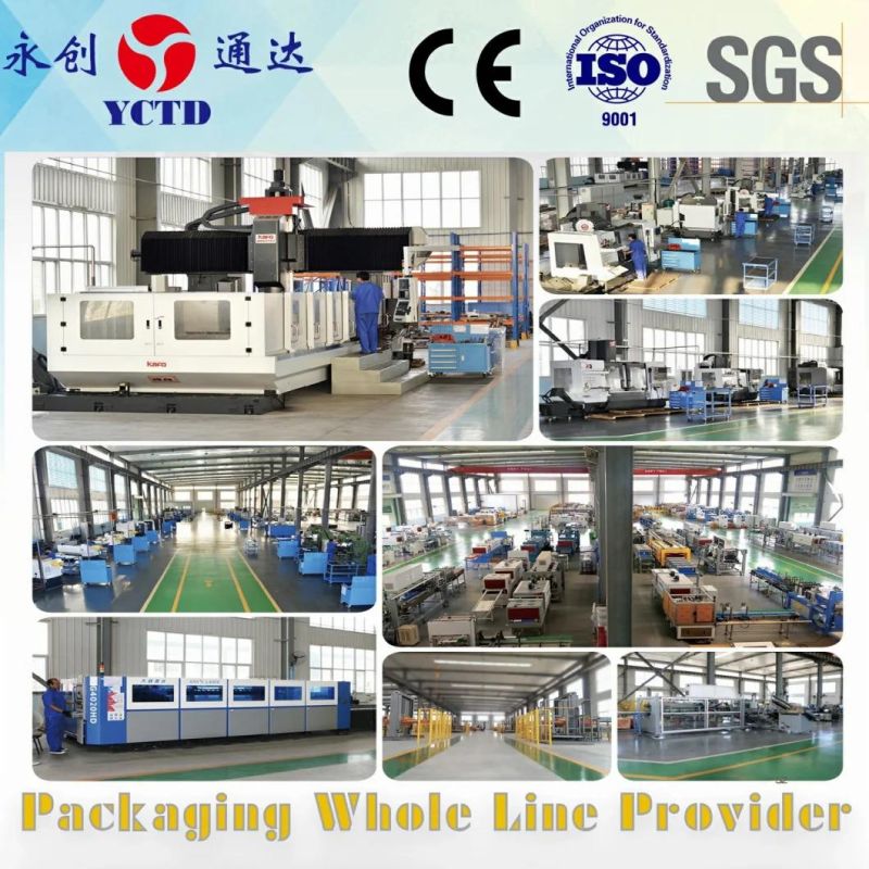 Automatic robot palletizer machine for food drinking water beverage tin can bottles cartons cases