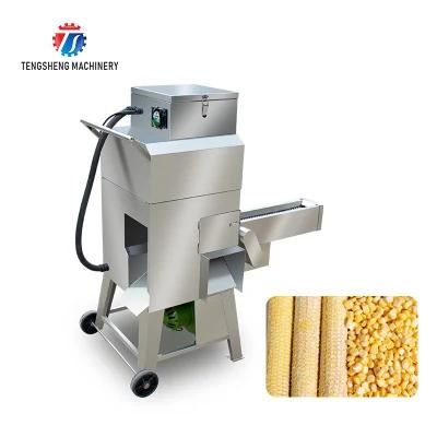 Stainless Steel Vegetable Machine Automatic Cooked Maize Sweet Corn Threshing Machine ...