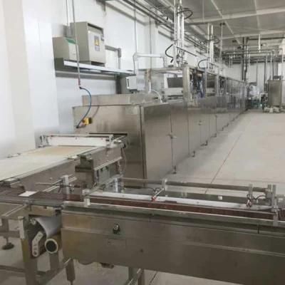 Chocolate Maker Depositing Machine with Flow Packing Machine