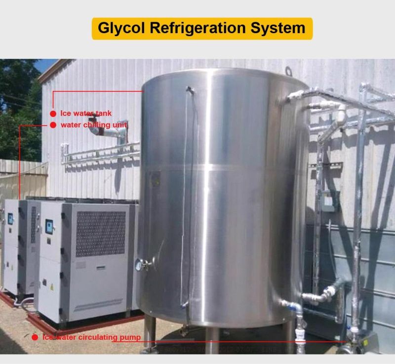 5hl 500L 10bbl 1000L 10tons Fermentation Tank Price