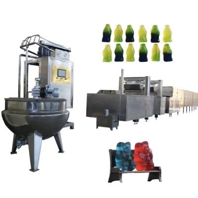 Confectionery Automatic Hard Soft Jelly Lollipop Gummy Candy Making Machine