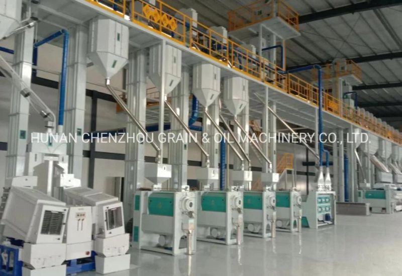 Clj Design and Manufactured Complete Set of 300tpd Paddy Processing Line modern Rice Mill Plant Complete Auto Rice Mill Plant