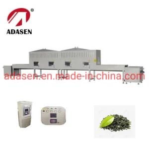 Industrial Microwave Green Tea and Black Tea Leaf Drying Sterilization Machine