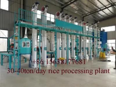 Factory Price Supply 30tpd Rice Mill Plant in Ghana