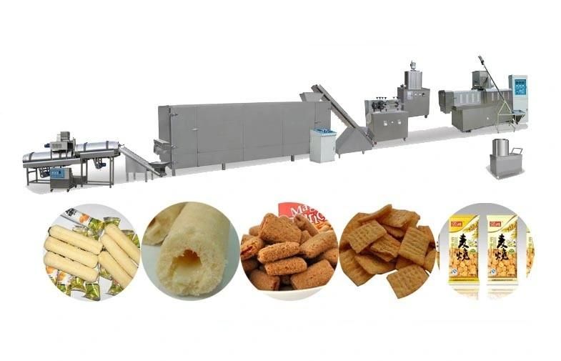 Core Filled Puff Snack Food Extruder