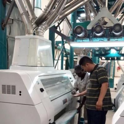 Super Corn Maize Automatic Flour Mill Corn Flour Milling Machines