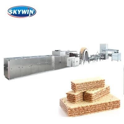Skywin Automatic Wafer Biscuit Bakery Machine Baking Oven Wafer Machine