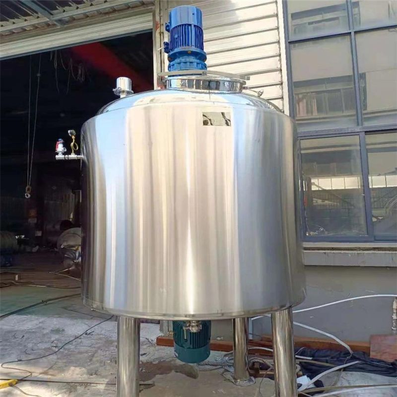 CE Certificate Concial Stainless Steel Mixing Blending Tank for Food Industrial