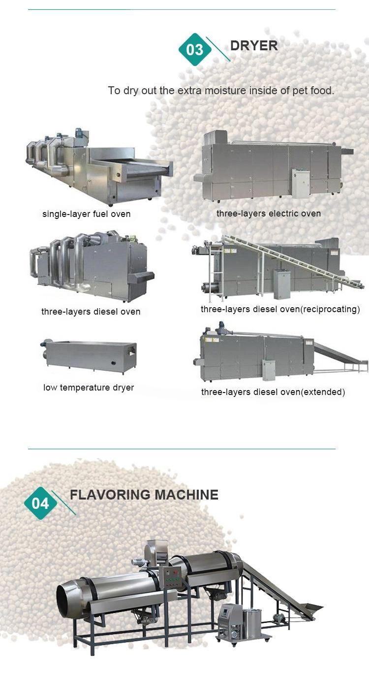 Automatic Floating Sinking Fish Dry Pellet Food Production Line for Sale