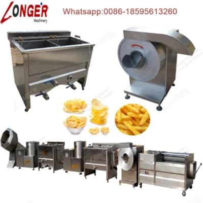 Professional Potato Crisp Making Machine Potato Crisps Production Line