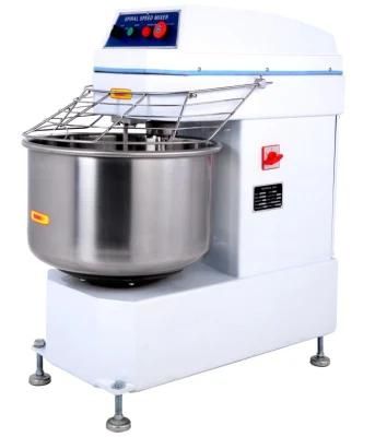 60L Bakery Equipment Half Bag 25kg Flour Spiral Dough Mixer