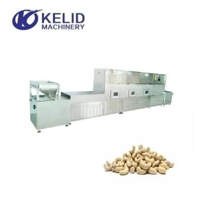 Tunnel Microwave Coreless Peeled Cashew Nut Dryer Drying Machine