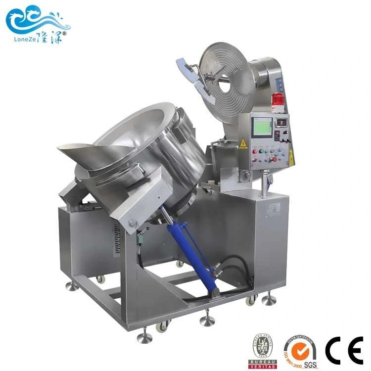 Big Capacity Automatic Industrial Caramel Flavored Popcorn Machine Approved by Ce SGS