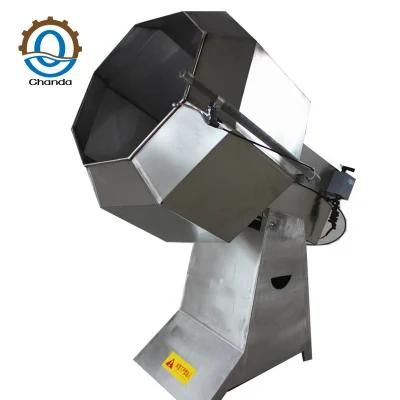 Potato Chips Snack Seasoning Machine Octagonal Snack Food Flavoring Machine Fried Peanuts ...