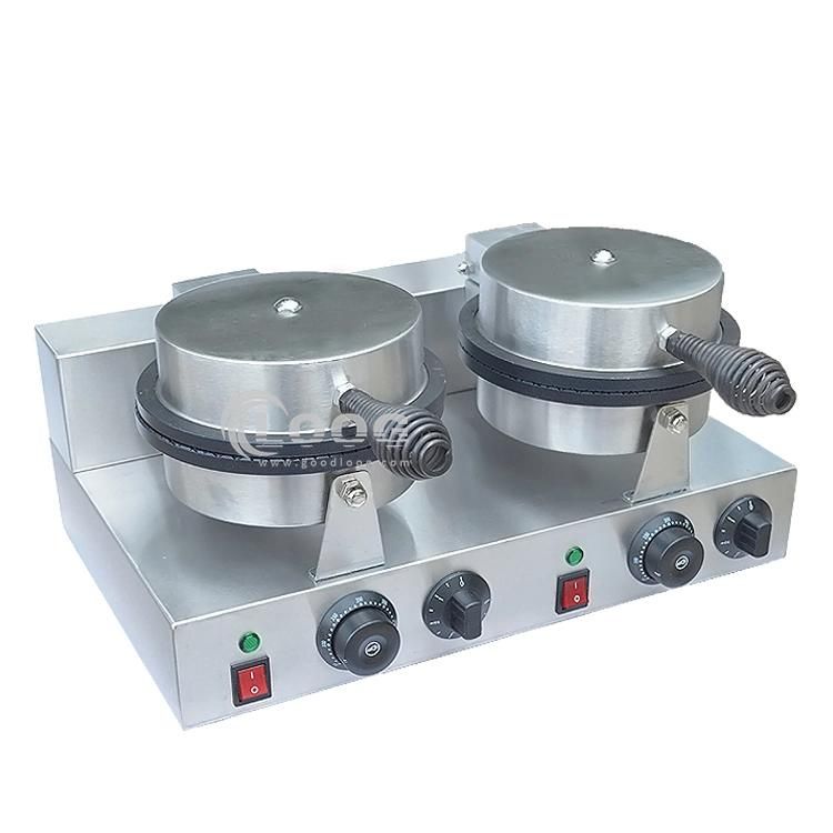 Baking Machine Double Waffle Cone Machine Waffle Cone Maker Ice Cream with Ce