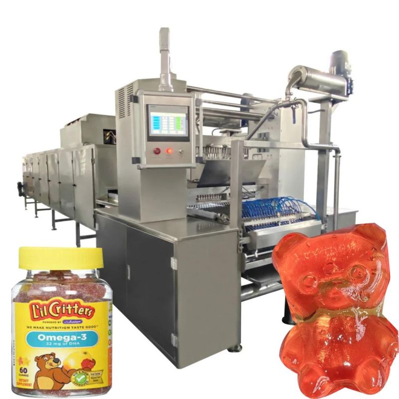 Gd450q Jelly Gummy Bear Candy Making Machine