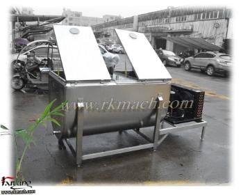 2000 Liter Horizontal Oval Milk Storage Cooling Tank