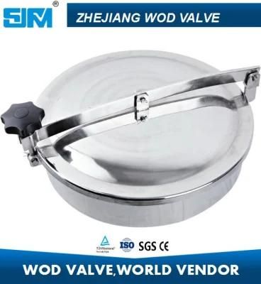 Stainless Steel Pressure Manhole for Food Beverage Chemical