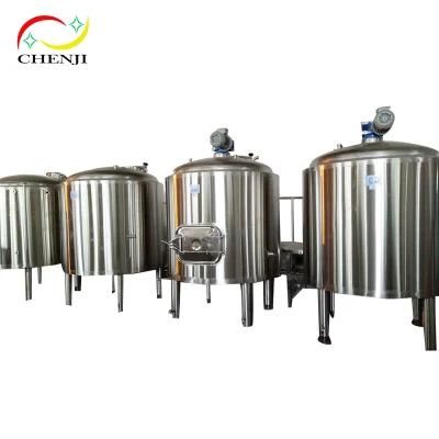China Jinan Supplier SS304 3ton 5hl 6hl 500L 1000L 300gallons Beer Production Making ...