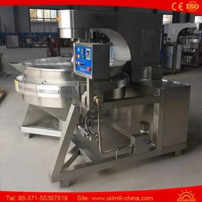 Round Shape Industrial Hot Air Popcorn Machine Big Popcorn Machine