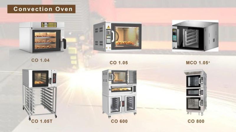 Commercial Bakery Rotary Baking Deek Complete Bakery Production Line Electric Gas Convection Oven Making for Bakeshop and Hotel Bread Baking Food Oven Equipment