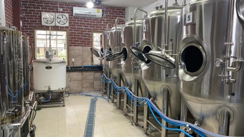 Micro 500L Beer Brewing Equipment for Brewpub Brewing Plant