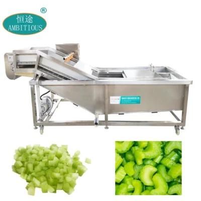 Air Bubble Lettuce Spinach Celery Cabbage Leek Washing Cleaning Machine