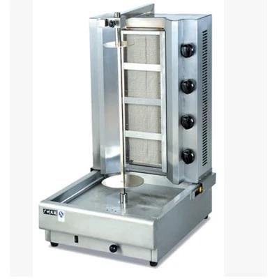 Stainless Steel Gas Shawarma Grill Machine Gas Chicken Shawarma Machine Price