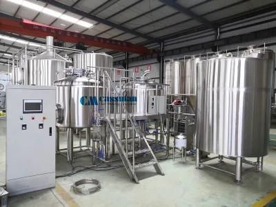 Cassman 1000L 2000L Micro Beer Brewery Turnkey Project with European CE Certfication