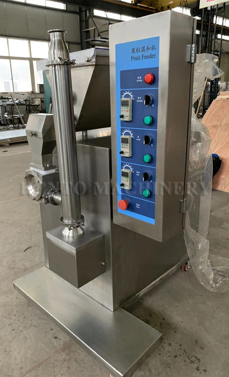 High Efficiency Fruit Yogurt Ice Cream Blender / Fresh Fruit Ice Cream Mixer Blender Price / Fruit Feeder with Ice Cream