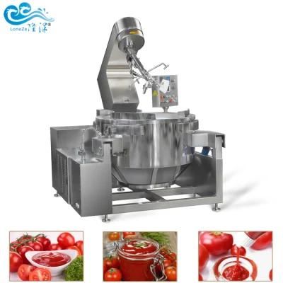 China Cheap Price Steam Stainless Steel Mixing Tank for Halal Black Bean Paste Approved by ...