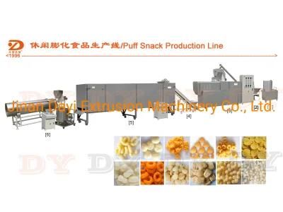 Fully Automatic Corn Puff Snack Food Twin Screw Extruder