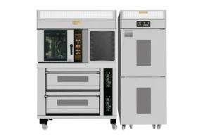 Deck Electric Oven for Machine Bread Bakery Equipment with Pizza Dough Proofer