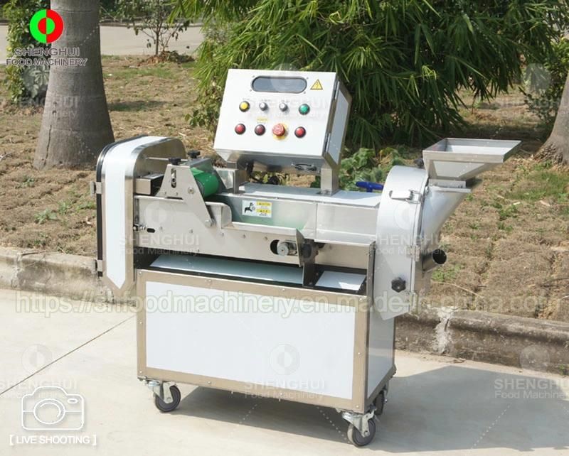 Double Head Fruit Cutter Dicer Shredder Slicer Vegetable Cutting Machine