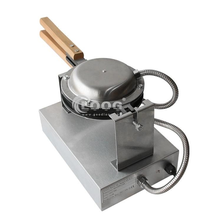 Electric Kitchen Appliance Classic Egg Waffle Machines Commercial Bubble Waffle Maker with Stainless Steel Body