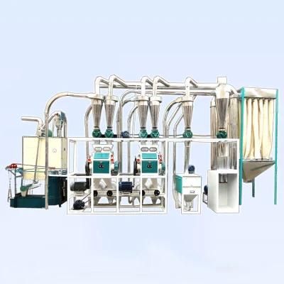 Commercial Wheat Corn Maize Flour Mill Manual Roller Grain Flour Mill