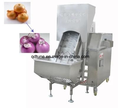 Factory Supplier Stainless Steel Onion Peeling Machine/ Onion Cutting Machine