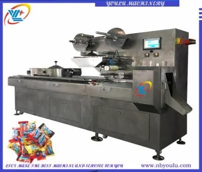 Automatic Candy Pillow Wrapping Machine High-Speed Candy Pillow Package Machine