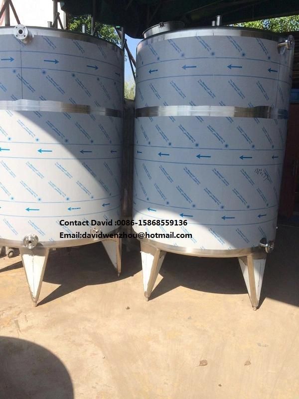 Milk Storage Preparation Stainless Steel Tank