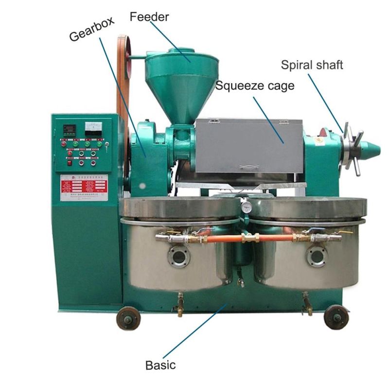 8tpd Combined Baobab Seeds Oil Press with Oil Filter