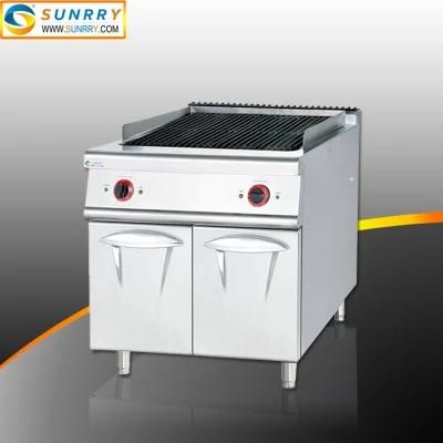 Commercial Barbecue Grill with Lava Rock Electric Lava Rock Grill with Cabinet