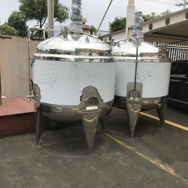 2000L CE Atex Stainless Steel Biorefinery Precipitation Mixing Tank with Agitator