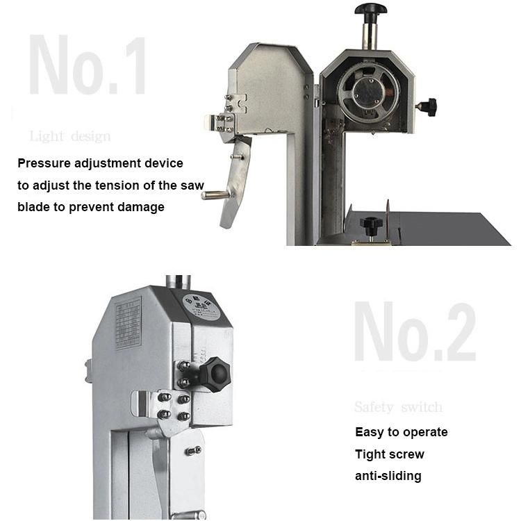 Commercial Bone Saw Machine Meat Bone Cutting Machine Frozen Fish Cutter Bone Ribs Sawing Cutter