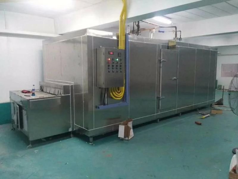 Professional Automatic IQF Tunnel Freezer Machine Individual Frozen Food Machinery